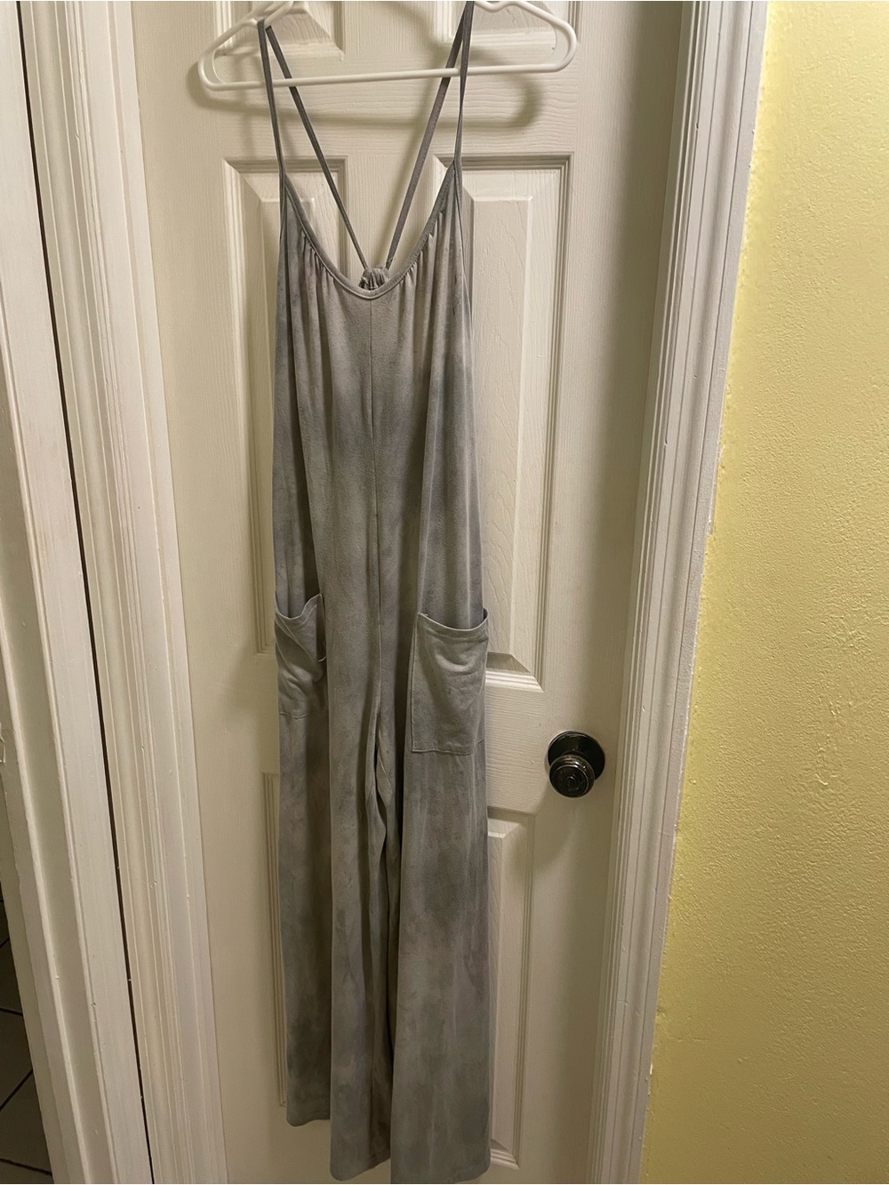 Flowy hand tie dyed Wide-Leg Jumpsuit